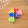 9pcs/box Heart Shaped Candles Valentines Day Decorations Romantic Birthday Lover Love Candlelight Dinner Candle RRd12232