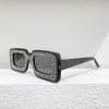 Zonnebril GG0974S anti-ultraviolet retro plaat klassieke kleine vierkante diamant glazen mode sunglasse oogbescherming merknaam zonnebril