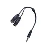 Connectoren Hot Audio Conversion Cable 3.5mm Mannelijk naar Vrouwelijke Hoofdtelefoon Jack Splitters Audio Adapter