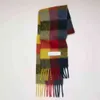 Europeiska och amerikanska rutiga cirkelgarngarn Scarf mode enkel förlängd förtjockad1306714