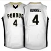 Nikivip Purdue Boilermakers College Terone Johnson #0 Robbie Hummel #4 E'tWAUN MOORE #33 Retro Basketball Jersey Men Name