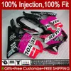 100% Fit OEM-VALINGEN VOOR HONDA CBR 600F4 600FS 600 F4 FS CC 99-00 Body 54NO.253 600CC CBR600 F4 CBR600F4 99 00 CBR600FS 1999 2000 Injectievorm Roze Repsol Carrosserie