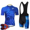 Mens Rapha Team Cykling Jersey Bib Shorts Set Racing Cykel Kläder Maillot Ciclismo Sommar Snabb Torr MTB Bike Kläder Sportkläder Y21041067