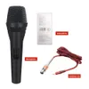 Microphone d'enregistrement à condensateur Microfono de jeu dynamique pour Youtube Straming Skype pour Pc Studio d'ordinateur karaoké micro filaire