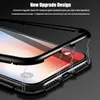 Magnetische adsorptietelefooncase voor iPhone 11 pro max xs XR gehard glas magneet flip cover voor 8 plus 6 6s