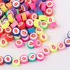 50pcs/lot 10mm Polymer Clay Flower Fruit Beads Jewelry Mixed Color Polymerclay Spacer Bead For Charms Bracelets Necklace Making Wholesaler