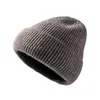 Beanie/Totenkopfkappen Winter Koreanische Beanie Soft Cap Candy Farbe Lässig Ausgehende Hip Hop Hut Mann Acryl Warme Elastische Strickmützen Für Frauen