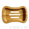 Bamboo Soap Box Drain Hotel Household Soap Dishes Bathroom Soap Holder Home Tools