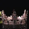 Party Decoration Mini Crown Tiara Cake Topper Crystal Barn Hår Ornament För Bröllop Födelsedag Baby Showe