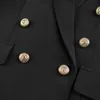 Costumes pour femmes Blazers femmes élégantes Blazer robe à manches longues boutons Wrap Maxi veste manteau chic mode bureau dame x-long vestes 2022