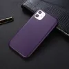 Imitation peau d'agneau Téléphone Cas Pour iPhone 12 Mini 11 Pro XR XS Max X 8 7 Plus Antichoc Protection Contre Les Chutes Protecteur luxe designer Simplicité Couleur Unie Cas