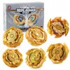 6Pcs Toupie Beyblades Burst Golden Metal Gyro Without Launcher Limited Assembly Alloy Toys for Children