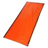 Vattentät Outdoor Emergency Blanket SLEEP BAG CAMPING Gear Väskor Resor Första hjälpen Survival Shelter Y7x9 Förvaring