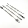 Wax Pen Dab Tool Enail Kit Dabber Tools Rostfritt stål Dabbande elektrisk nagelvärmningsspole Pick Shovel