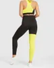 Outfit Yoga 2021 Zestaw Patchwork Kobiety Siłownia Odzież sportowa Trening Trening Training Sport Suit dla Fitness Kobiet Aktywna zużycie