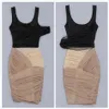 Freie Sommer-Frauen-Mesh-Verband-Kleid Sexy Strap Card Shoulder Bodycon Drapierte Celebrity Party Vestido 210524