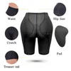 Women's Shapers Women Big Ass Spong Wyściełane majtki Kontrola Sexy Bulifter Booty Enhancer Dress Underpant Body Shaper Hip Ends Shapewear