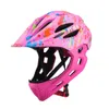 Casques de vélo Fullface vtt casque de vélo pour enfants casque de vélo OFF-ROAD casque de vélo de montagne intégral avec visière dh casque de bicyc HKD230626