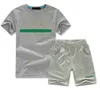 In stock 2-7 Years Designer Kids T-Shirt Pants Set Brand Children 2 Piece Cotton Clothing baby Boys girl Fashion Apparel G0221