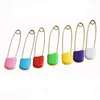 Baby Diaper Pins Colorful ABS Safety Head