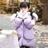 Down Coat Winter Jacket Girls Kids Thickness Cotton-padded Children 2021WT037