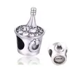 Urok LUB LUBOR 925 Pure Silver Beads Akcesoria DIY Bransoletka Bransoletka Handmade Bangles Wisiorek GW Fine Jewelry T048H20