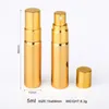 5ml Portable Perfume Bottle Spray Bottles sample empty containers atomizer perfum Mini refillable Container Support Logo Customized