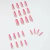 Fake Nails Designs Coffin Artificial Nailstips Overhead With Lim Press On Nailart Tools Accessories 24pcsSet8127021