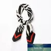 Yissine 70x70 cm Jesień Moda Zebra Drukuje Kobiety Wielofunkcyjny Poliester Silk Scarf Satin Small Square Bandana Chusteczka Cena Fabryczna Ekspert Projektowa jakość