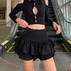 Femmes jupe courte doux été mode Style coréen Sexy femme Mini jupes plissées femmes étudiant vêtements bas pour fille