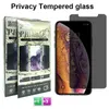 Vetro temperato anti-spia per iPhone 13 12 11 Pro X XS MAX XR 6 7 Plus 8 Proteggi schermo privacy con confezione al dettaglio