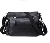 new Men designer Shoulder Briefcase Black Leather Handbag Business Women Laptop Bag Messenger business