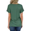 Zomer Luipaard Dames Extra grote T-shirt V-hals Korte Mouw T-shirt Tops Dames Plus Size Fashions Casual Tee Shirt Femme 210608