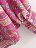 HSA Printemps Manches longues Fleur Femmes Tops Bow Tie Blouses Femmes Casual Chemise en mousseline de soie Blusas Roupa Feminina 210417