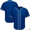 Personalizza Maglie da baseball Vintage Logo vuoto cucito Nome Numero Blu Verde Crema Nero Bianco Rosso Uomo Donna Bambino Gioventù S-XXXL 1LCNB