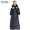 Miegofce Damesjasjas Medium Lengte Dames Parka met een Konijnenbont Winter Dikke Jas Dames Winter Collectie 210819