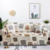 Floral Print Elastische Sofa Cover Stretch S voor Woonkamer Couch L-vorm Fauteuil Chair Slipcovers 1/2/3/4 SEAT 220302