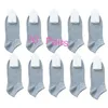 Men's Socks 10/20 Pairs Spring Summer Men Cotton Ankle For Business Casual Solid Color Short Male Sock Slippers