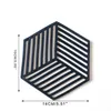 Mats Pads E8FF Siliconen Servies Isolatie Mat Hexagon Pad Bowl Placemat voor Thuis Tafel Decoratie Keukengereedschap