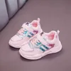 Sonbahar Çocuk Erkek Kız Toddler Ayakkabı Sneakers Çocuk Spor Tenis Ayakkabı Konfor Casual Boy Kızlar Koşu Eğitim Ayakkabı 211022