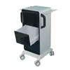 Elitzia ET433 Salon Altri Oggetti Arredamento Carrello Spa Verticale Carrello Con 3 Cassetti Ampio Spazio Di Stoccaggio