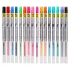 12Pcs Mitsubishi Uni UMR-109 Style Fit Gel Multi Pen Refill 0.5mm/0.38mm-16 Colori selezione Articoli per scrittura Penne Gel 210330
