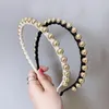 Bohemian Gold Beads Knotted Headband Hairband Turban Adult Hair Accessories