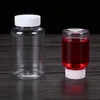 1 stks 15 ml / 20 ml / 30ml / 100 ml Plastic Pet Clear Lege Seal Flessen Solid Powder Vial Container Reagens Packing Fles