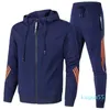 Men's Jackets Special Spring And Autumn Sports Fashion Cardigan Solid Color Sweater Hooded Suit