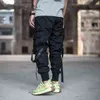 Hip Streetwear Męskie Czarne Cargo Joggers Spodnie 2019 Mężczyźni Wojskowy Styl Casual Camouflage Spodnie Spodnie Harem Pant WJ221 H1223