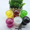 2022 new Flower Pot Cake Cups & Spoon Set Ice Cream ecoration for Wedding Kids Birthday Party Supplies Baking Pastry Tools