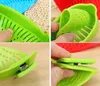 Colanders Kitchen Tools 2021 Creative Clip On Pot Strainer Sile Vegetable Colander Water Filter 4 Colors SN5370