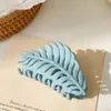 Pinzas para el cabello de hoja grande, Clip de sujeción para la cabeza trasera, placa de baño, pinzas para el cabello, 9cm * 5cm, tocados para mujeres y niñas, accesorios para el cabello