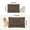 Brand Design Soft Pet (Dog/Cat) Bed Washable Anti-Slip Pet Mat House Short Plush Personalized Pet Pad For Animals Cushion 210924